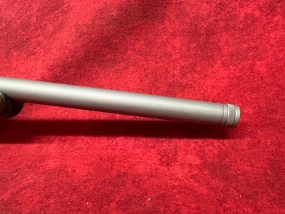 Ruger 77/17 17 Hornet 6+1 18.50" Threaded Barrel, Matte Stainless Steel, Green Mountain Laminate Stock (7220) - Image 5 of 10