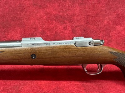 Ruger 77 Hawkeye 250th Anniversary Limited Edition 308 Win 4+1 20" Satin Threaded Barrel, American Black Walnut Fixed Stock (67113) - Image 9 of 12