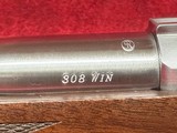 Ruger 77 Hawkeye 250th Anniversary Limited Edition 308 Win 4+1 20" Satin Threaded Barrel, American Black Walnut Fixed Stock (67113) - Image 9 of 12