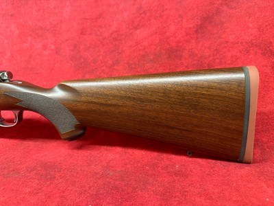 Ruger 77 Hawkeye 250th Anniversary Limited Edition 308 Win 4+1 20" Satin Threaded Barrel, American Black Walnut Fixed Stock (67113) - Image 7 of 12