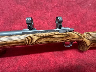 Ruger 77 M77 Mark II Varmint 25-06 26" stainless with Brown Laminate Stock - Image 11 of 13