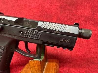 CZ-USA P-07 9mm with threaded barrel 15 Round - Image 4 of 10