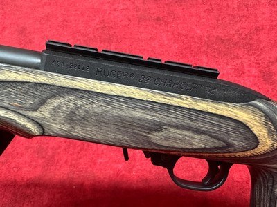 Ruger Charger .22lr 10" with Laminate grip and bi-pod (4901) - Image 9 of 13