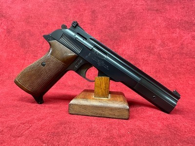 Italian Bernardelli model 100 Target .22lr 6" with Leather case - Image 2 of 13