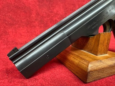 Italian Bernardelli model 100 Target .22lr 6" with Leather case - Image 9 of 13