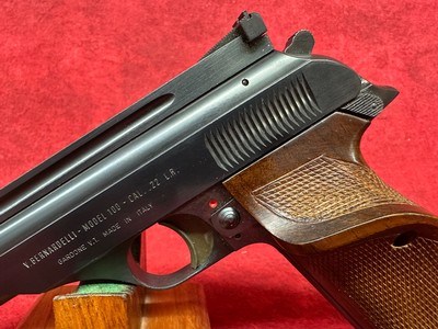 Italian Bernardelli model 100 Target .22lr 6" with Leather case - Image 8 of 13