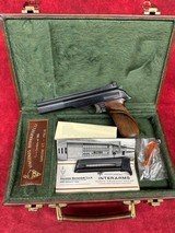 Italian Bernardelli model 100 Target .22lr 6" with Leather case - Image 12 of 13