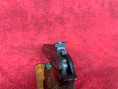 Italian Bernardelli model 100 Target .22lr 6" with Leather case - Image 11 of 13