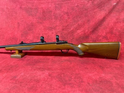 Ruger M77 Tang Safety 24in Barrel .338 WM Safari Iron sights - Image 10 of 16