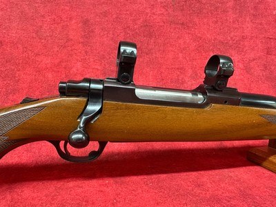 Ruger M77 Tang Safety 24in Barrel .338 WM Safari Iron sights - Image 5 of 16