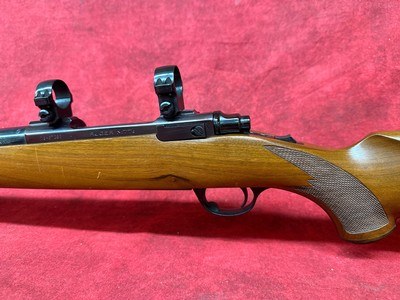 Ruger M77 Tang Safety 24in Barrel .338 WM Safari Iron sights - Image 12 of 16