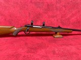 Ruger M77 Tang Safety 24in Barrel .338 WM Safari Iron sights - Image 1 of 16