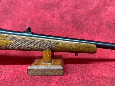 CZ 527 Lux, 223 Remington 24” BBL with iron sights, Blued/Wood with rings and box - Image 8 of 17