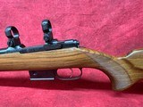 CZ 527 Lux, 223 Remington 24” BBL with iron sights, Blued/Wood with rings and box - Image 13 of 17