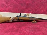 CZ 527 Lux, 223 Remington 24” BBL with iron sights, Blued/Wood with rings and box - Image 1 of 17