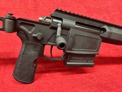 Sig Sauer Cross 308 Win 5+1 16" Barrel, Adjustable Folding Stock, Curved 2 Stage Match Trigger (CROSS30816B) - Image 3 of 12