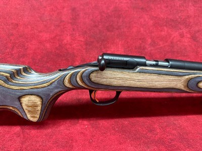 Browning T-Bolt Target SR 22 LR 10+1 20" Matte Blued Heavy Bull Threaded Barrel, Laminate stock w/Raised Comb Stock (025253202) - Image 3 of 9