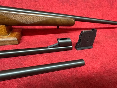 CZ-USA 455 with 2 extra barrels, 22lr, 22 Mag, and 17 HMR - Image 3 of 15