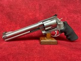 Smith & Wesson 460 XVR Extra Large 460 S&W Mag 5 Shot 8.38" Satin Compensated Barrel (163460) - Image 7 of 12
