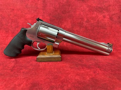 Smith & Wesson 460 XVR Extra Large 460 S&W Mag 5 Shot 8.38" Satin Compensated Barrel (163460) - Image 1 of 12