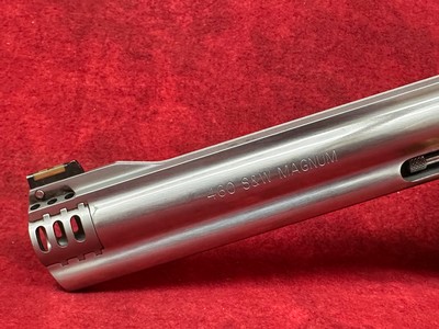 Smith & Wesson 460 XVR Extra Large 460 S&W Mag 5 Shot 8.38" Satin Compensated Barrel (163460) - Image 10 of 12