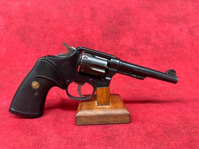Smith & Wesson Pre Mod 10 .38 Special 5" with Pachmeyer grips - Image 1 of 12