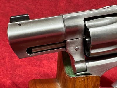 Ruger SP101 357 Mag 5rd 2.25" Satin Stainless Steel Barrel, Cylinder & Frame, Black Rubber Grip, Transfer Bar Safety, Concealed Hammer (5720& - Image 9 of 9