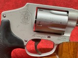 Smith & Wesson 642 Airweight 38 Special +P 5 Shot 1.88" Stainless Steel Barrel, Stainless Cylinder, Concealed Hammer J-Frame (103810) - Image 3 of 11