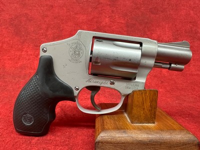 Smith & Wesson 642 Airweight 38 Special +P 5 Shot 1.88" Stainless Steel Barrel, Stainless Cylinder, Concealed Hammer J-Frame (103810) - Image 1 of 11