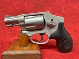 Smith & Wesson 642 Airweight 38 Special +P 5 Shot 1.88" Stainless Steel Barrel, Stainless Cylinder, Concealed Hammer J-Frame (103810) - Image 5 of 11