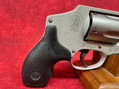Smith & Wesson 642 Airweight 38 Special +P 5 Shot 1.88" Stainless Steel Barrel, Stainless Cylinder, Concealed Hammer J-Frame (103810) - Image 2 of 11