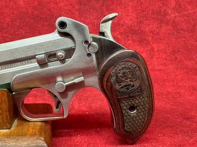 Bond Arms Snakeslayer Original 45 Colt/410 Gauge 2rd Shot 3.50" Stainless w/Rosewood Grips (BASS) - Image 5 of 6