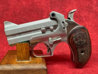 Bond Arms Snakeslayer Original 45 Colt/410 Gauge 2rd Shot 3.50" Stainless w/Rosewood Grips (BASS) - Image 4 of 6