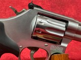Smith & Wesson 617 .22 LR Stainless Steel 6" Barrel & 10 Shot Cylinder, Satin Stainless Steel K-Frame, Black Polymer Grip,Internal Lock (1605 - Image 3 of 9