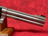 Smith & Wesson 617 .22 LR Stainless Steel 6" Barrel & 10 Shot Cylinder, Satin Stainless Steel K-Frame, Black Polymer Grip,Internal Lock (1605 - Image 4 of 9