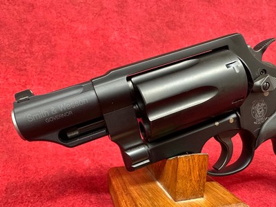 Smith & Wesson Governor Z-Frame 45 Colt (Long Colt)/410 Gauge 6 Shot 2.75" Matte Black Carbon Steel Barrel, comes with Galco Holster - Image 8 of 13