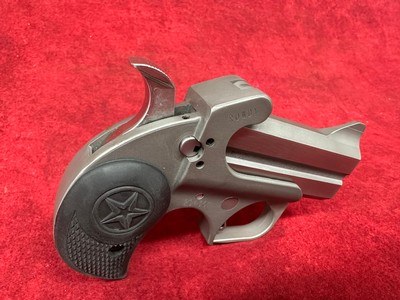 Bond Arms Rowdy Rough Series 45 Colt/410 Gauge 2rd Shot 3" Stainless Steel Stainless Steel Frame Black Rubber Grips (BARW) - Image 2 of 3