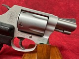 Smith & Wesson 637 w/Laser J-Frame 38 Special +P 5 Shot 1.88" Stainless Steel Barrel, Black Crimson Trace Laser grip (163052) - Image 3 of 9