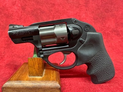 Ruger LCR Small Frame 38 Special +P 5rd 1.87" Matte Black Steel Barrel, Hogue Tamer Monogrip Grip, Concealed Hammer (5401) - Image 2 of 4
