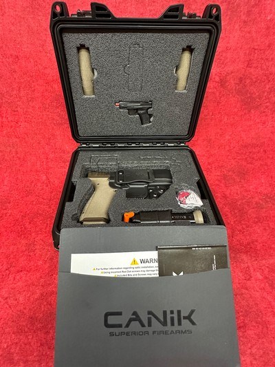 CANIK METE MC9 PRIME 9MM PISTOL 17RD TWO-TONE  - Image 10 of 10