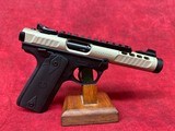 Ruger Mark IV 22/45 Lite Champagne 22 LR 4.4in 2-10Rd Mags (43955) - Image 1 of 6