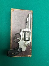 Smith & Wesson .32 hand ejector second model of 1903, 5th change, nickel - 6 of 9