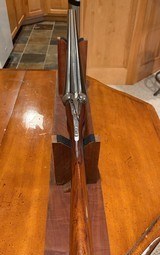 PARKER Bros. Trojan 12ga.Strong Case Color, blue and wood, Classic American SxS - 12 of 15