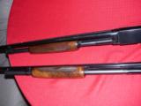 WINCHESTER MODEL 42 2 BARREL SET SOLID RIBS MATCHING FORENDS - 1 of 9