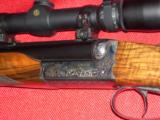 CHAPUIS DOUBLE EXPRESS 9.3 x 74R CLAW MOUNTS & SCOPE CHAPUIS ARMES, FRANCE - 1 of 7