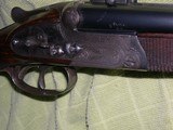 J J REEB 8X57 DOUBLE RIFLE OVER 16 GA BEAUTIFUL CONDITION APPEARS TO BE ALL ORIGINAL - 3 of 10