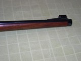 RARE HUQVARNA 30-06 MODEL 458-07 WITH MANNLICHER STOCK AND APPEARS TO BE UNFIRED   - 4 of 9