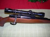 RARE HUQVARNA 30-06 MODEL 458-07 WITH MANNLICHER STOCK AND APPEARS TO BE UNFIRED   - 1 of 9