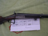 CARL TELCH 16 GAUGE AND 43 MAUSER CAPE GUN WITH SIDELOCKS AND REBOUNDING HAMMERS - 1 of 14