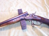 LOUIS ADAMI 12 BEAUTULLY ENGRAVED 12 GAUGE  GERM SXS WITH HAMMERS - 10 of 15